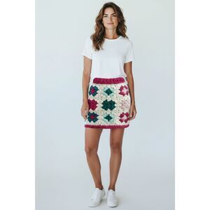 THE FLORAL MINI SKIRT